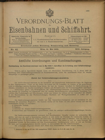 Verordnungs-Blatt für Eisenbahnen und Schiffahrt: Veröffentlichungen in Tarif- und Transport-Angelegenheiten 19000529 Seite: 17