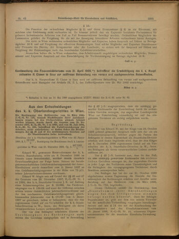 Verordnungs-Blatt für Eisenbahnen und Schiffahrt: Veröffentlichungen in Tarif- und Transport-Angelegenheiten 19000529 Seite: 19