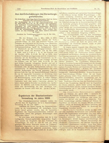 Verordnungs-Blatt für Eisenbahnen und Schiffahrt: Veröffentlichungen in Tarif- und Transport-Angelegenheiten 19000603 Seite: 2