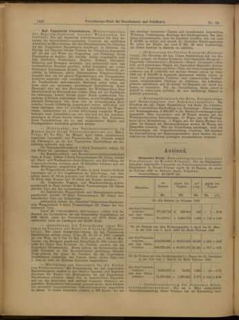 Verordnungs-Blatt für Eisenbahnen und Schiffahrt: Veröffentlichungen in Tarif- und Transport-Angelegenheiten 19000607 Seite: 4