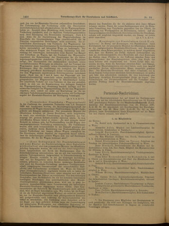 Verordnungs-Blatt für Eisenbahnen und Schiffahrt: Veröffentlichungen in Tarif- und Transport-Angelegenheiten 19000607 Seite: 6