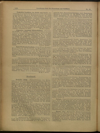 Verordnungs-Blatt für Eisenbahnen und Schiffahrt: Veröffentlichungen in Tarif- und Transport-Angelegenheiten 19000609 Seite: 12