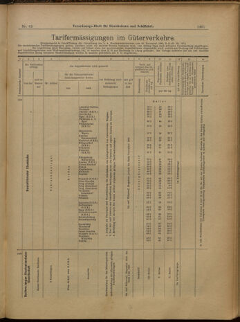 Verordnungs-Blatt für Eisenbahnen und Schiffahrt: Veröffentlichungen in Tarif- und Transport-Angelegenheiten 19000609 Seite: 17