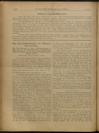 Verordnungs-Blatt für Eisenbahnen und Schiffahrt: Veröffentlichungen in Tarif- und Transport-Angelegenheiten 19000612 Seite: 2