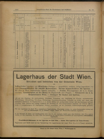 Verordnungs-Blatt für Eisenbahnen und Schiffahrt: Veröffentlichungen in Tarif- und Transport-Angelegenheiten 19000619 Seite: 16