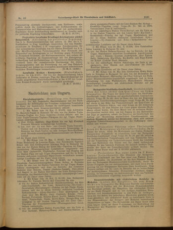 Verordnungs-Blatt für Eisenbahnen und Schiffahrt: Veröffentlichungen in Tarif- und Transport-Angelegenheiten 19000619 Seite: 5