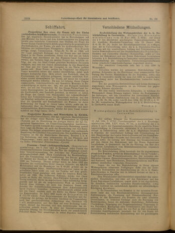 Verordnungs-Blatt für Eisenbahnen und Schiffahrt: Veröffentlichungen in Tarif- und Transport-Angelegenheiten 19000619 Seite: 8