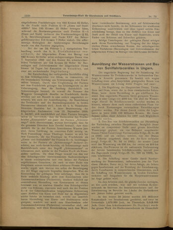 Verordnungs-Blatt für Eisenbahnen und Schiffahrt: Veröffentlichungen in Tarif- und Transport-Angelegenheiten 19000621 Seite: 6