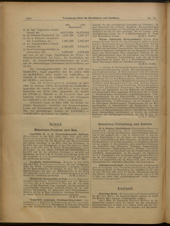 Verordnungs-Blatt für Eisenbahnen und Schiffahrt: Veröffentlichungen in Tarif- und Transport-Angelegenheiten 19000621 Seite: 8