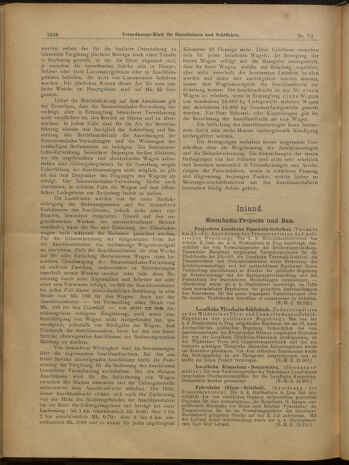 Verordnungs-Blatt für Eisenbahnen und Schiffahrt: Veröffentlichungen in Tarif- und Transport-Angelegenheiten 19000626 Seite: 4