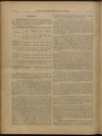 Verordnungs-Blatt für Eisenbahnen und Schiffahrt: Veröffentlichungen in Tarif- und Transport-Angelegenheiten 19000626 Seite: 6