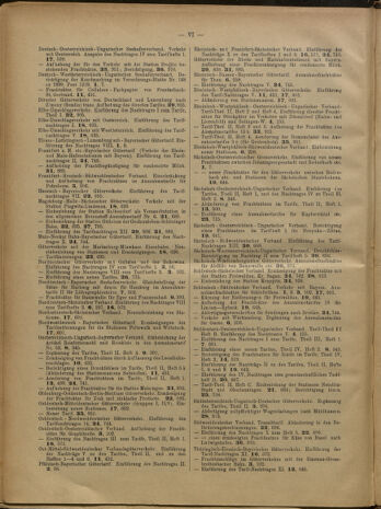 Verordnungs-Blatt für Eisenbahnen und Schiffahrt: Veröffentlichungen in Tarif- und Transport-Angelegenheiten 19000628 Seite: 22