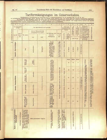 Verordnungs-Blatt für Eisenbahnen und Schiffahrt: Veröffentlichungen in Tarif- und Transport-Angelegenheiten 19000710 Seite: 17