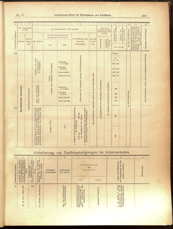 Verordnungs-Blatt für Eisenbahnen und Schiffahrt: Veröffentlichungen in Tarif- und Transport-Angelegenheiten 19000710 Seite: 23