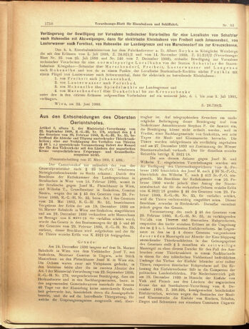 Verordnungs-Blatt für Eisenbahnen und Schiffahrt: Veröffentlichungen in Tarif- und Transport-Angelegenheiten 19000724 Seite: 2