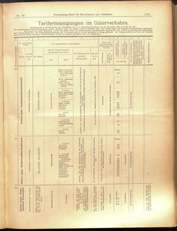 Verordnungs-Blatt für Eisenbahnen und Schiffahrt: Veröffentlichungen in Tarif- und Transport-Angelegenheiten 19000726 Seite: 9