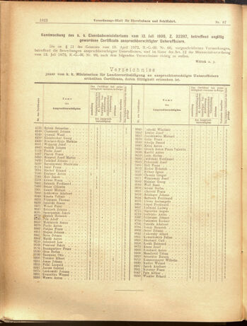 Verordnungs-Blatt für Eisenbahnen und Schiffahrt: Veröffentlichungen in Tarif- und Transport-Angelegenheiten 19000802 Seite: 2