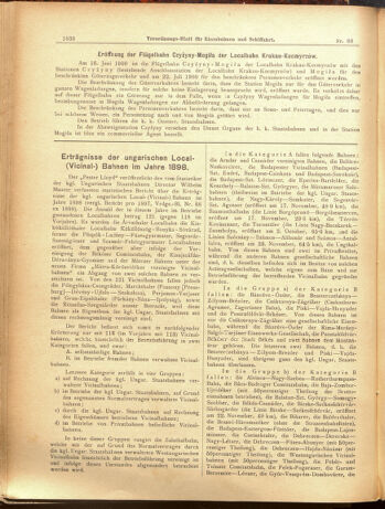 Verordnungs-Blatt für Eisenbahnen und Schiffahrt: Veröffentlichungen in Tarif- und Transport-Angelegenheiten 19000804 Seite: 2