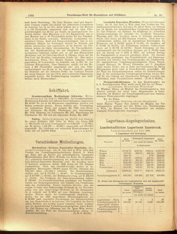 Verordnungs-Blatt für Eisenbahnen und Schiffahrt: Veröffentlichungen in Tarif- und Transport-Angelegenheiten 19000807 Seite: 18