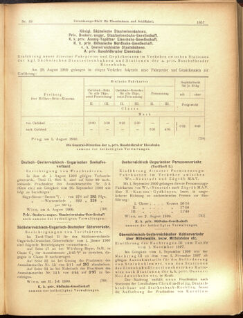 Verordnungs-Blatt für Eisenbahnen und Schiffahrt: Veröffentlichungen in Tarif- und Transport-Angelegenheiten 19000807 Seite: 9