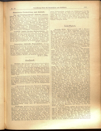 Verordnungs-Blatt für Eisenbahnen und Schiffahrt: Veröffentlichungen in Tarif- und Transport-Angelegenheiten 19000823 Seite: 3