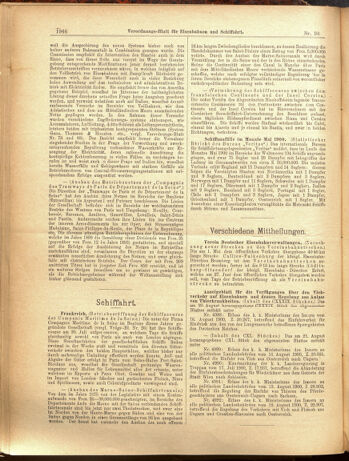 Verordnungs-Blatt für Eisenbahnen und Schiffahrt: Veröffentlichungen in Tarif- und Transport-Angelegenheiten 19000825 Seite: 6