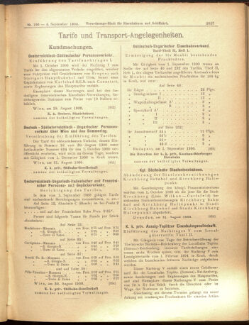 Verordnungs-Blatt für Eisenbahnen und Schiffahrt: Veröffentlichungen in Tarif- und Transport-Angelegenheiten 19000904 Seite: 7