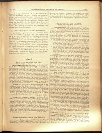 Verordnungs-Blatt für Eisenbahnen und Schiffahrt: Veröffentlichungen in Tarif- und Transport-Angelegenheiten 19000906 Seite: 3