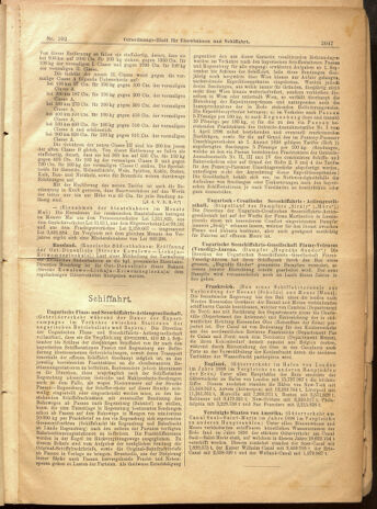 Verordnungs-Blatt für Eisenbahnen und Schiffahrt: Veröffentlichungen in Tarif- und Transport-Angelegenheiten 19000908 Seite: 15