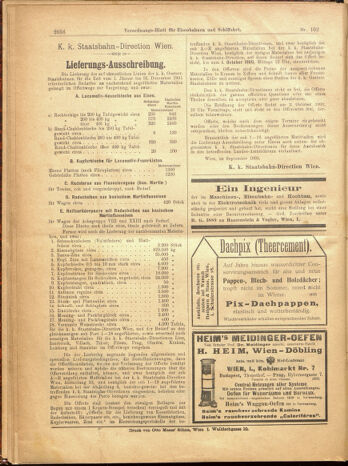 Verordnungs-Blatt für Eisenbahnen und Schiffahrt: Veröffentlichungen in Tarif- und Transport-Angelegenheiten 19000908 Seite: 24