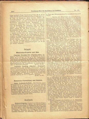 Verordnungs-Blatt für Eisenbahnen und Schiffahrt: Veröffentlichungen in Tarif- und Transport-Angelegenheiten 19000911 Seite: 16