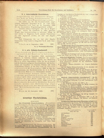 Verordnungs-Blatt für Eisenbahnen und Schiffahrt: Veröffentlichungen in Tarif- und Transport-Angelegenheiten 19000913 Seite: 18