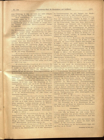 Verordnungs-Blatt für Eisenbahnen und Schiffahrt: Veröffentlichungen in Tarif- und Transport-Angelegenheiten 19000913 Seite: 29