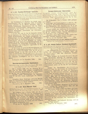 Verordnungs-Blatt für Eisenbahnen und Schiffahrt: Veröffentlichungen in Tarif- und Transport-Angelegenheiten 19000915 Seite: 13