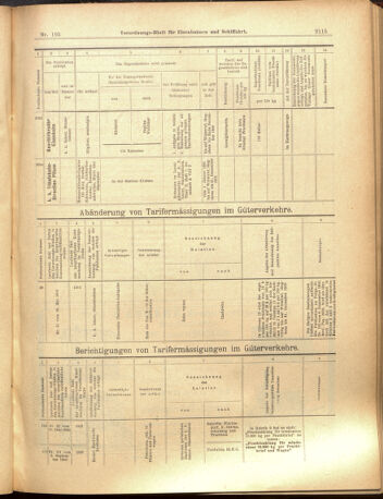 Verordnungs-Blatt für Eisenbahnen und Schiffahrt: Veröffentlichungen in Tarif- und Transport-Angelegenheiten 19000915 Seite: 23