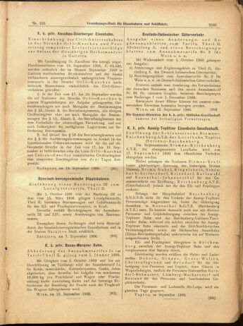 Verordnungs-Blatt für Eisenbahnen und Schiffahrt: Veröffentlichungen in Tarif- und Transport-Angelegenheiten 19000915 Seite: 65