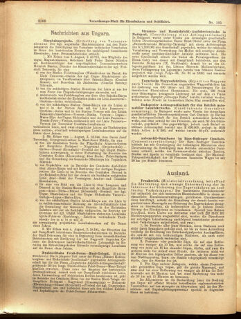 Verordnungs-Blatt für Eisenbahnen und Schiffahrt: Veröffentlichungen in Tarif- und Transport-Angelegenheiten 19000915 Seite: 8