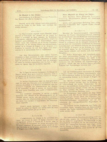 Verordnungs-Blatt für Eisenbahnen und Schiffahrt: Veröffentlichungen in Tarif- und Transport-Angelegenheiten 19000918 Seite: 2