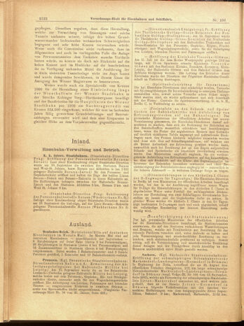 Verordnungs-Blatt für Eisenbahnen und Schiffahrt: Veröffentlichungen in Tarif- und Transport-Angelegenheiten 19000918 Seite: 26