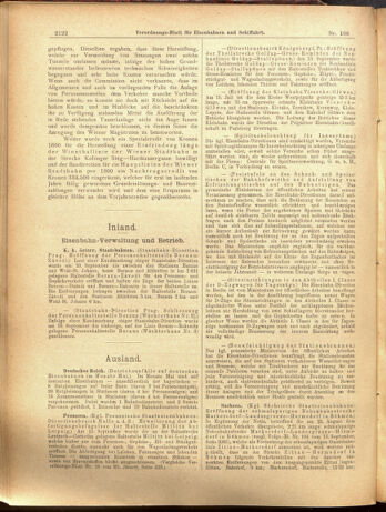 Verordnungs-Blatt für Eisenbahnen und Schiffahrt: Veröffentlichungen in Tarif- und Transport-Angelegenheiten 19000918 Seite: 6