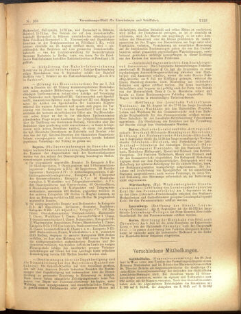 Verordnungs-Blatt für Eisenbahnen und Schiffahrt: Veröffentlichungen in Tarif- und Transport-Angelegenheiten 19000918 Seite: 7