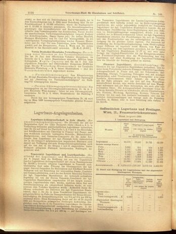 Verordnungs-Blatt für Eisenbahnen und Schiffahrt: Veröffentlichungen in Tarif- und Transport-Angelegenheiten 19000918 Seite: 8