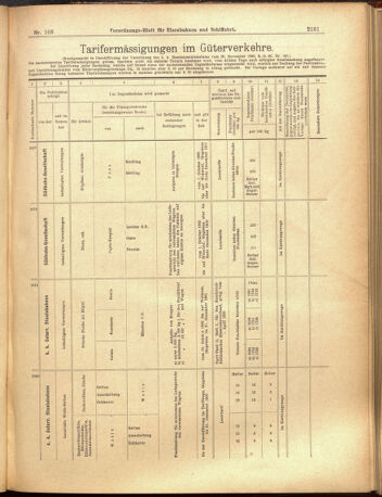 Verordnungs-Blatt für Eisenbahnen und Schiffahrt: Veröffentlichungen in Tarif- und Transport-Angelegenheiten 19000922 Seite: 13