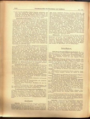 Verordnungs-Blatt für Eisenbahnen und Schiffahrt: Veröffentlichungen in Tarif- und Transport-Angelegenheiten 19000927 Seite: 6