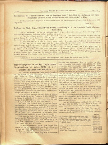 Verordnungs-Blatt für Eisenbahnen und Schiffahrt: Veröffentlichungen in Tarif- und Transport-Angelegenheiten 19000929 Seite: 28