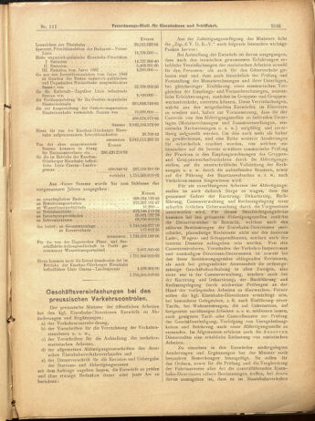 Verordnungs-Blatt für Eisenbahnen und Schiffahrt: Veröffentlichungen in Tarif- und Transport-Angelegenheiten 19000929 Seite: 29