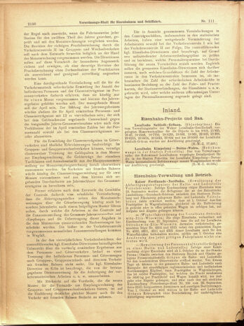 Verordnungs-Blatt für Eisenbahnen und Schiffahrt: Veröffentlichungen in Tarif- und Transport-Angelegenheiten 19000929 Seite: 30