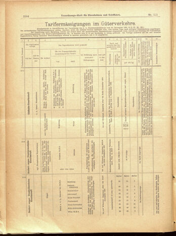 Verordnungs-Blatt für Eisenbahnen und Schiffahrt: Veröffentlichungen in Tarif- und Transport-Angelegenheiten 19000929 Seite: 38