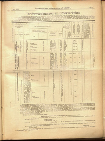 Verordnungs-Blatt für Eisenbahnen und Schiffahrt: Veröffentlichungen in Tarif- und Transport-Angelegenheiten 19001002 Seite: 29