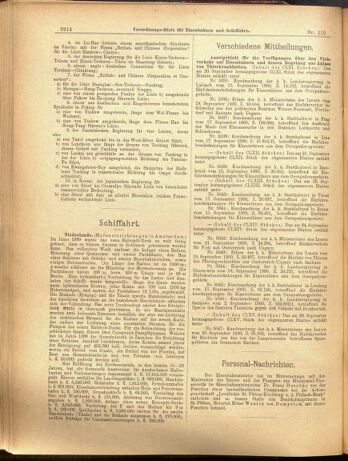 Verordnungs-Blatt für Eisenbahnen und Schiffahrt: Veröffentlichungen in Tarif- und Transport-Angelegenheiten 19001002 Seite: 6